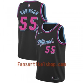 Miami Heat Trikot Duncan Robinson 55 2018-19 Nike City Edition Schwarz Swingman - Herren